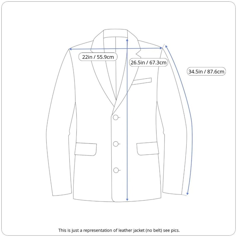 Wilson's Thinsulate 3M XL Insulated 3 Button Snap Black 100% Leather Jacket Coat - Picture 3 of 11
